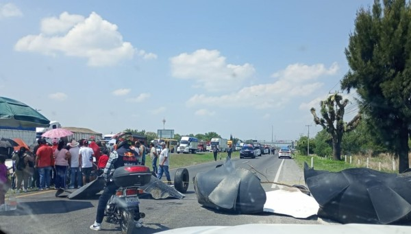 Caos en Querétaro; bloqueo por falta de agua paraliza la carretera 57 por más de 24 horas