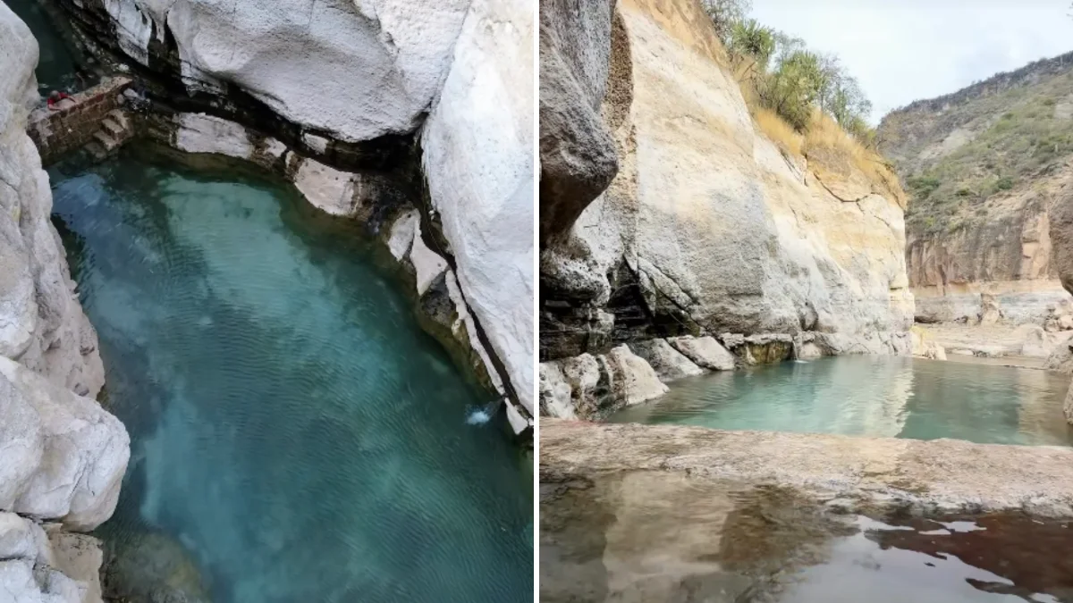 Pozas termales de “El Aguacate” destacan como atractivo natural en los límites de Querétaro