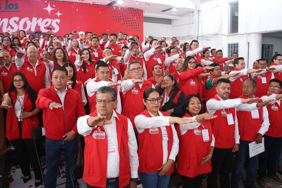 PRI Puebla más cerca de las necesidades de la gente con sus Defensores