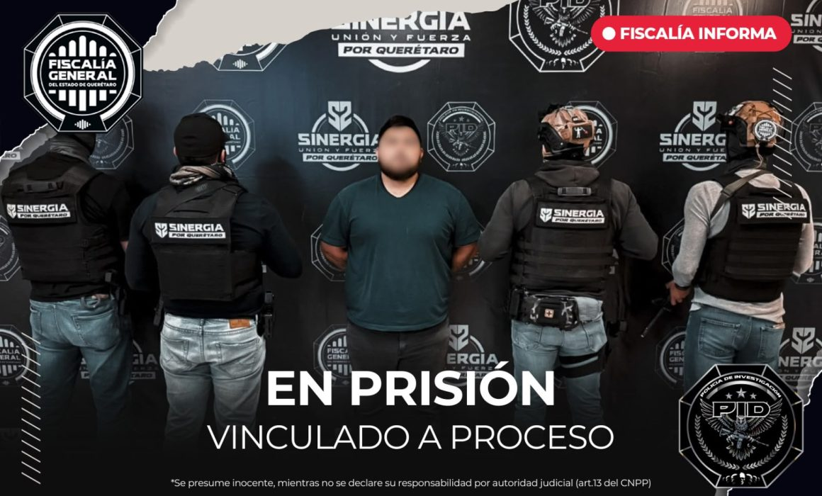 Detienen a “El Metro” con armas largas y millones de pesos en Querétaro